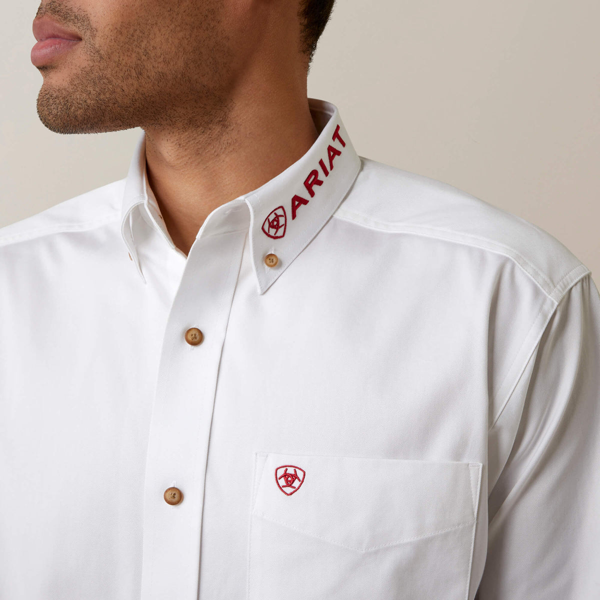 Team Logo Twill Classic Fit Shirt - US 0712