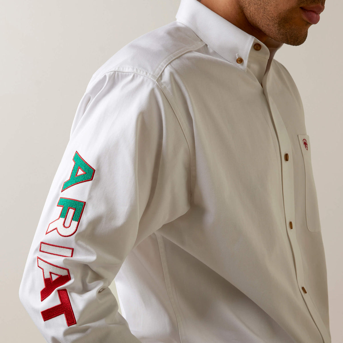 Team Logo Twill Classic Fit Shirt - US 0712