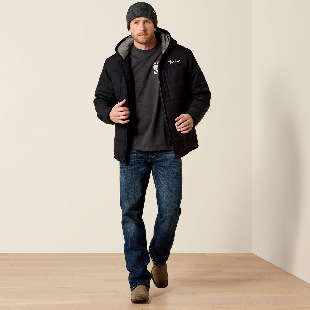 Crius Hooded Insulated Jacket - US 9002