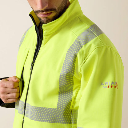 FR Vernon Hi-Vis Softshell Jacket - US 6921