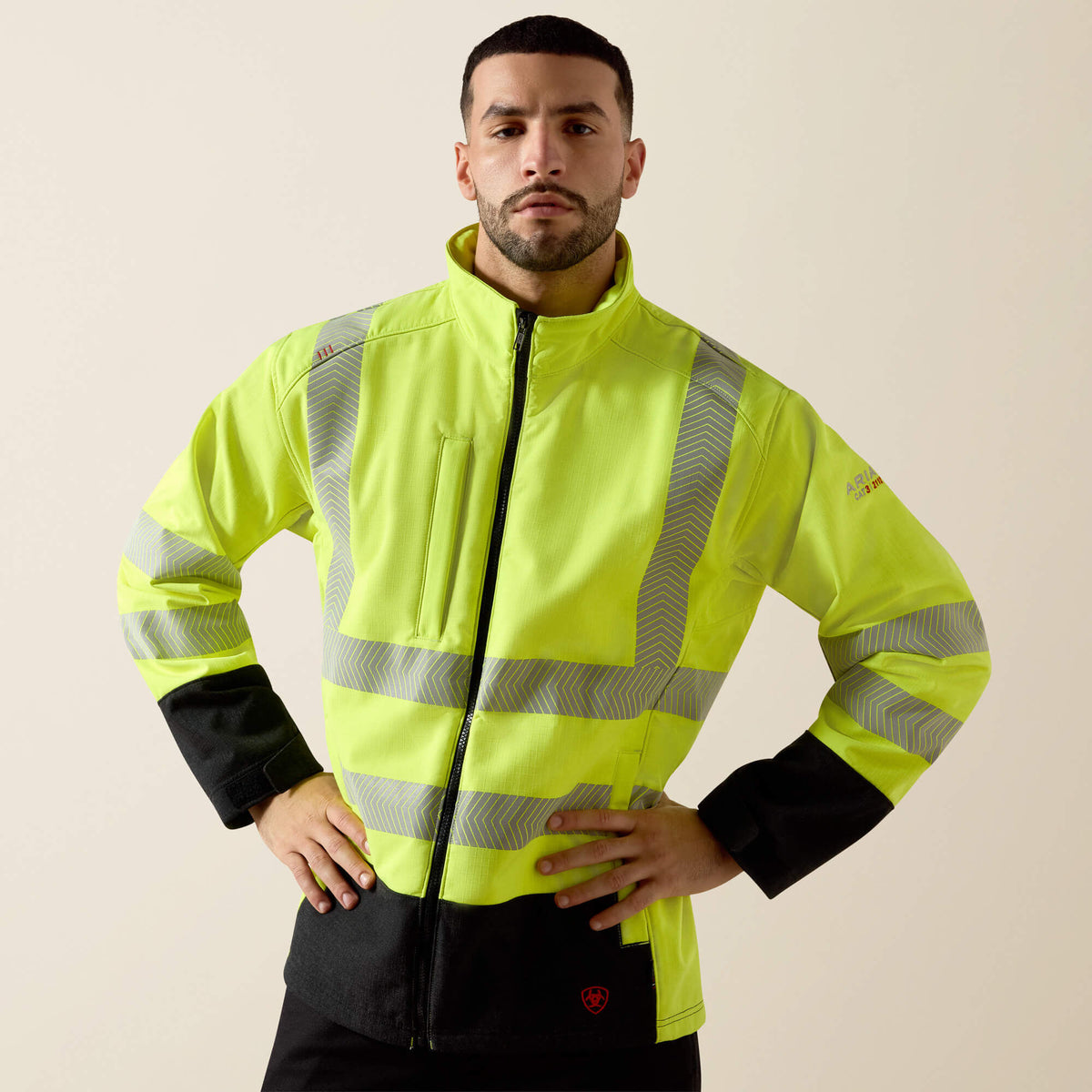 FR Vernon Hi-Vis Softshell Jacket - US 6921