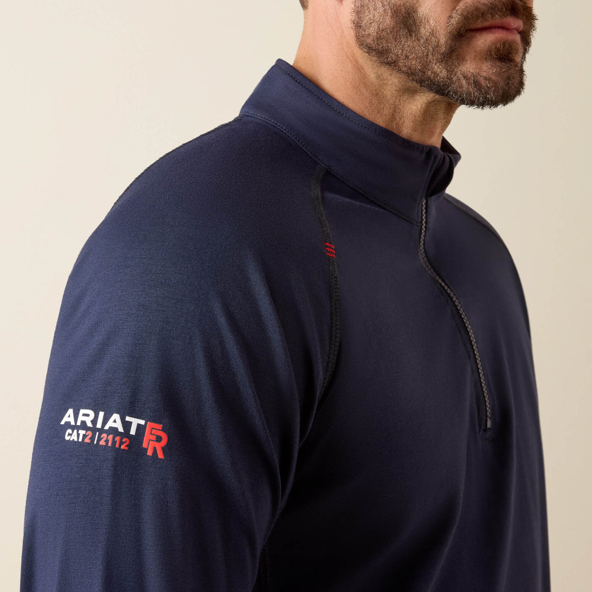 FR Combat Stretch Patriot 1/4 Zip Work Shirt - US 5893