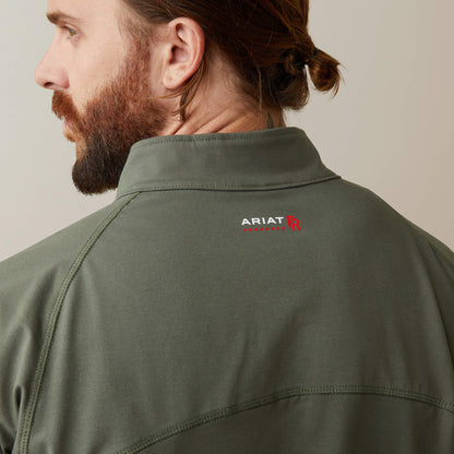 FR Combat Stretch Patriot 1/4 Zip Work Shirt - US 6873