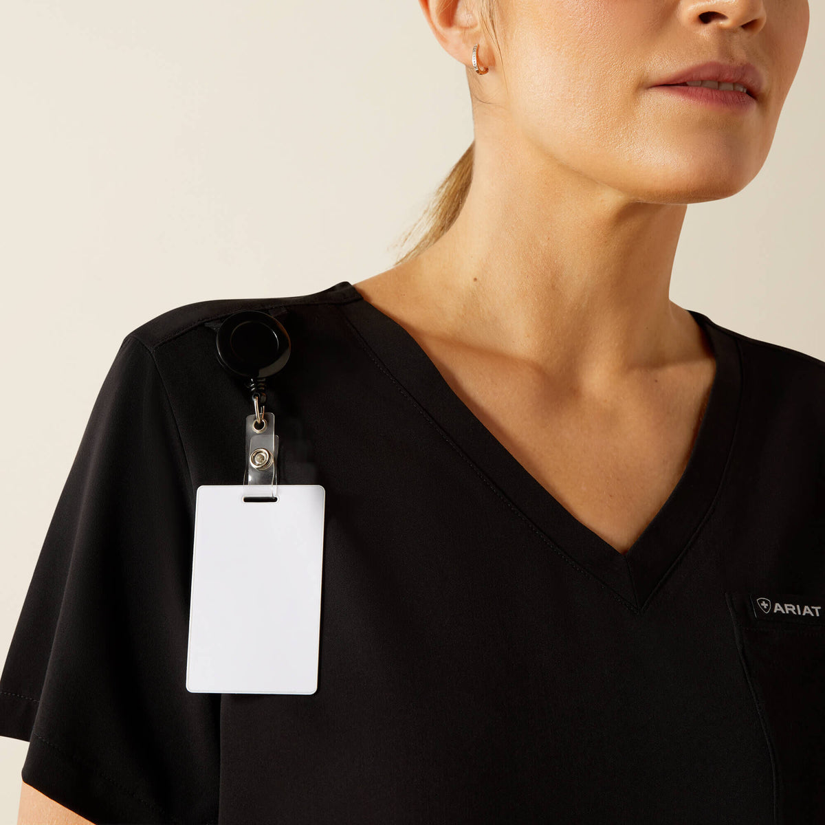 Beth Basic Scrub Top - US 9818