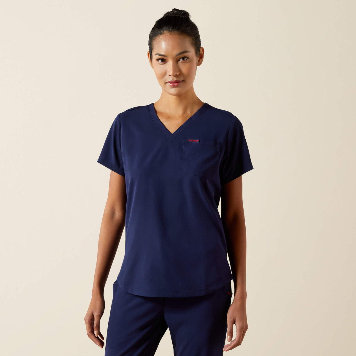 Beth Basic Scrub Top - US 8691