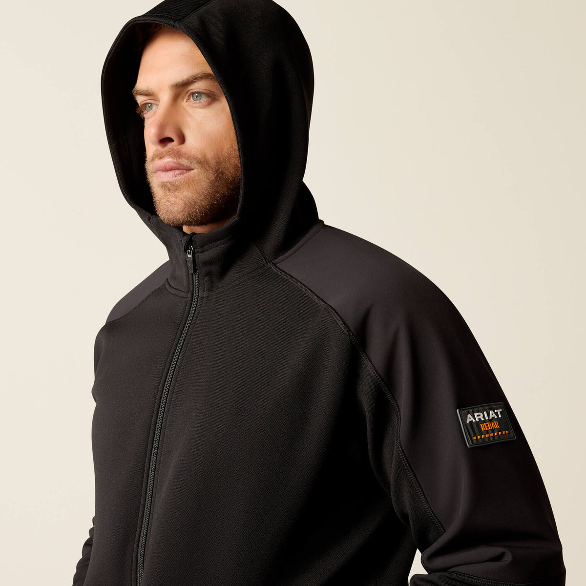 Rebar WorkTek Reinforced Full Zip Hoodie - US 0939