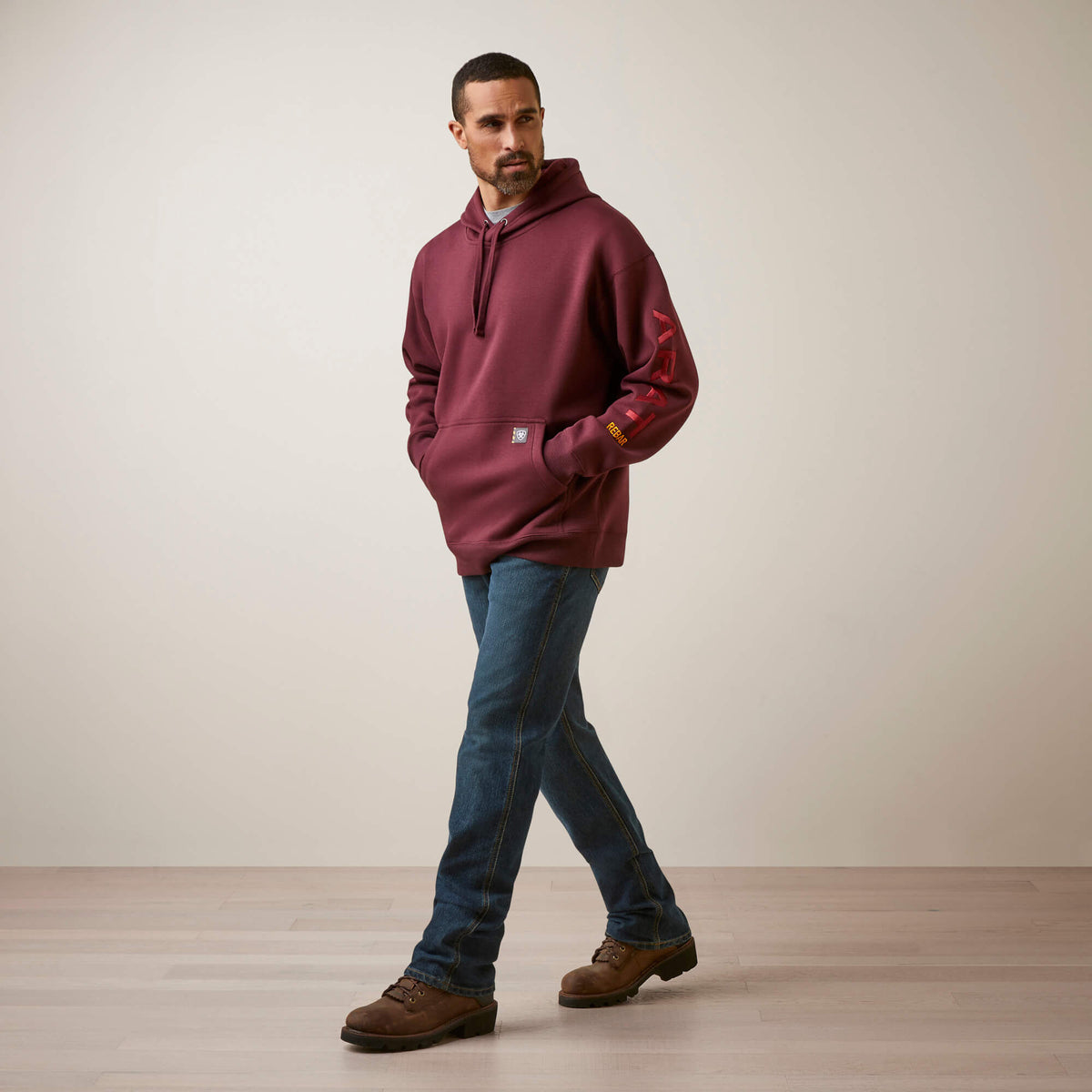 Rebar Workman Graphic Hoodie - US 3897