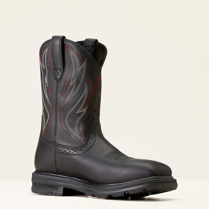 Sierra Shock Shield Wide Square Toe Steel Toe Work Boot - US 2556