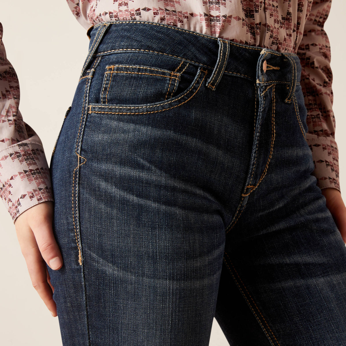 High Rise Naz Slim Trouser Jeans - US 0335