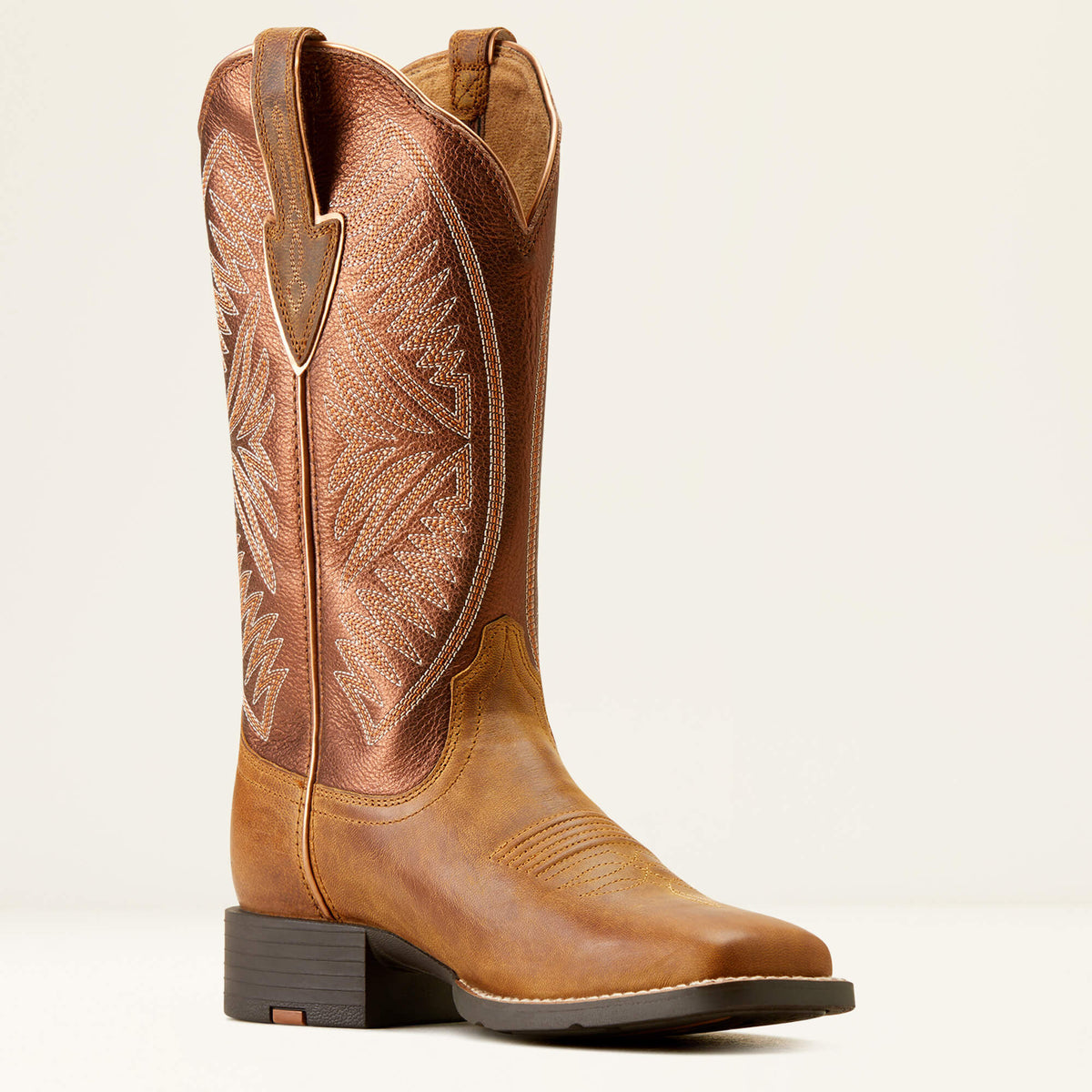 Round Up Ruidoso Wide Square Toe Western Boot - US 9953