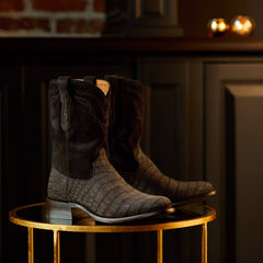 MATTE CHOCOLATE NILE CROC|DARK CHOCOLATE