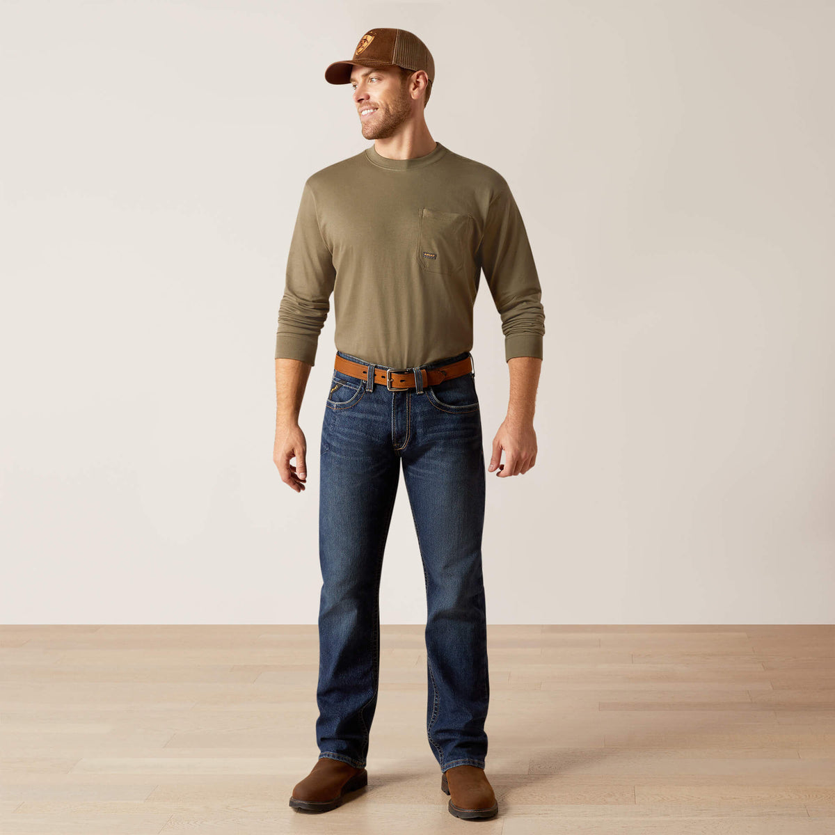 Rebar M5 Straight Rail DuraStretch Straight Leg Jeans - US 6254
