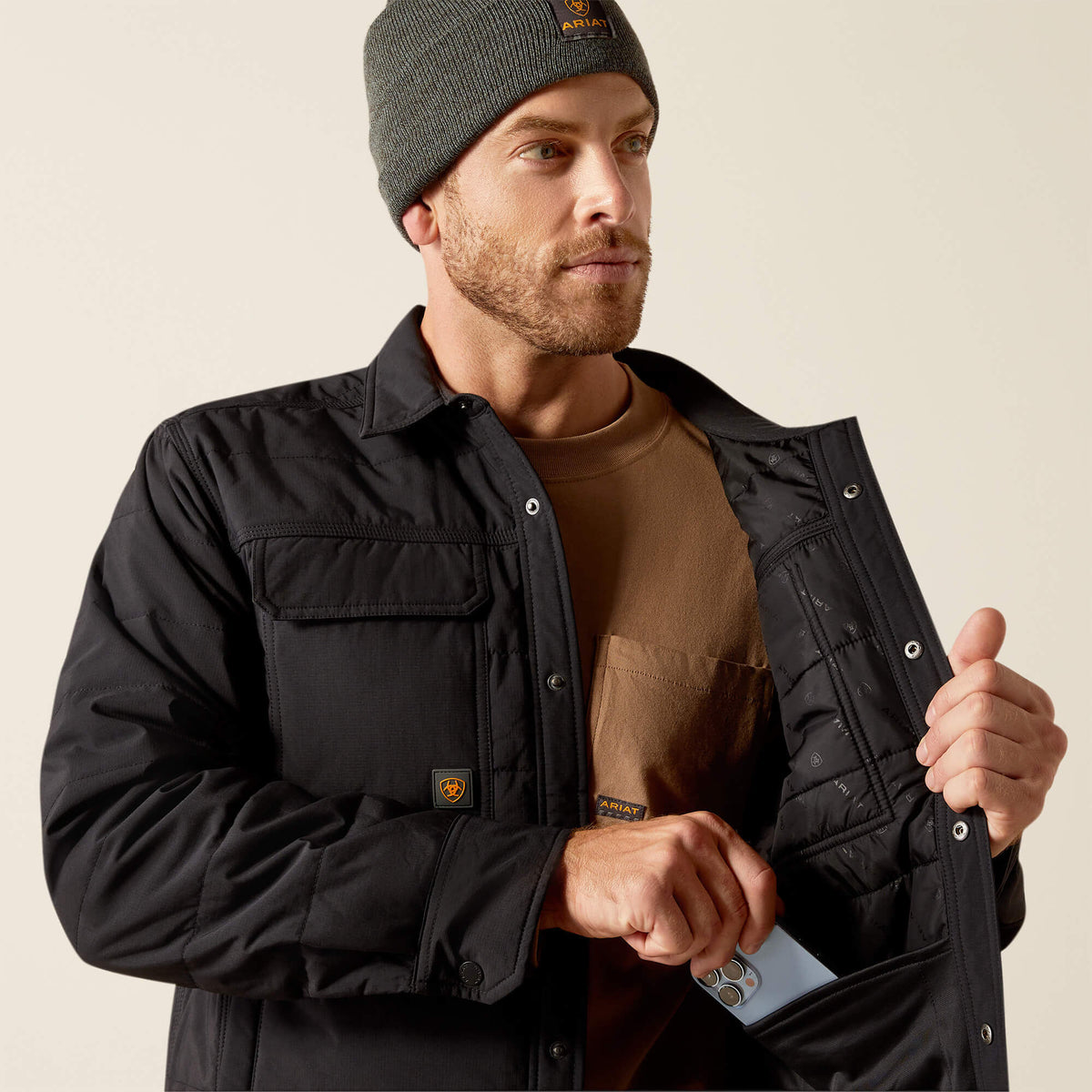Rebar Cordura Ripstop Insulated Shirt Jacket - US 4016