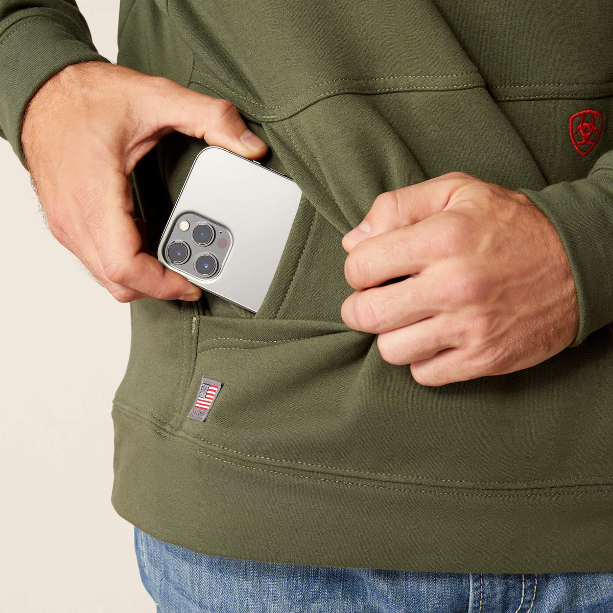 FR DuraStretch Pullover Hoodie - US 1074