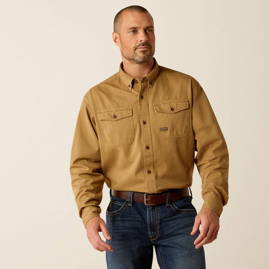 Rebar Washed Twill Work Shirt - US 6103