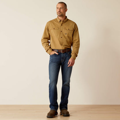 Rebar Washed Twill Work Shirt - US 6103