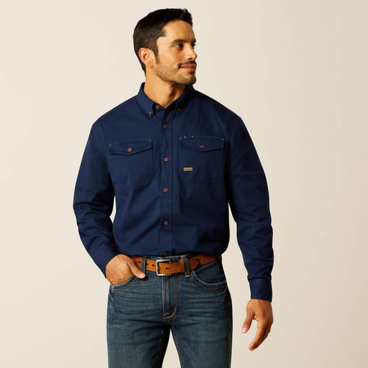 Rebar Washed Twill Work Shirt - US 9626
