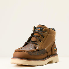DISTRESSED BROWN|SHARKSKIN PRINT