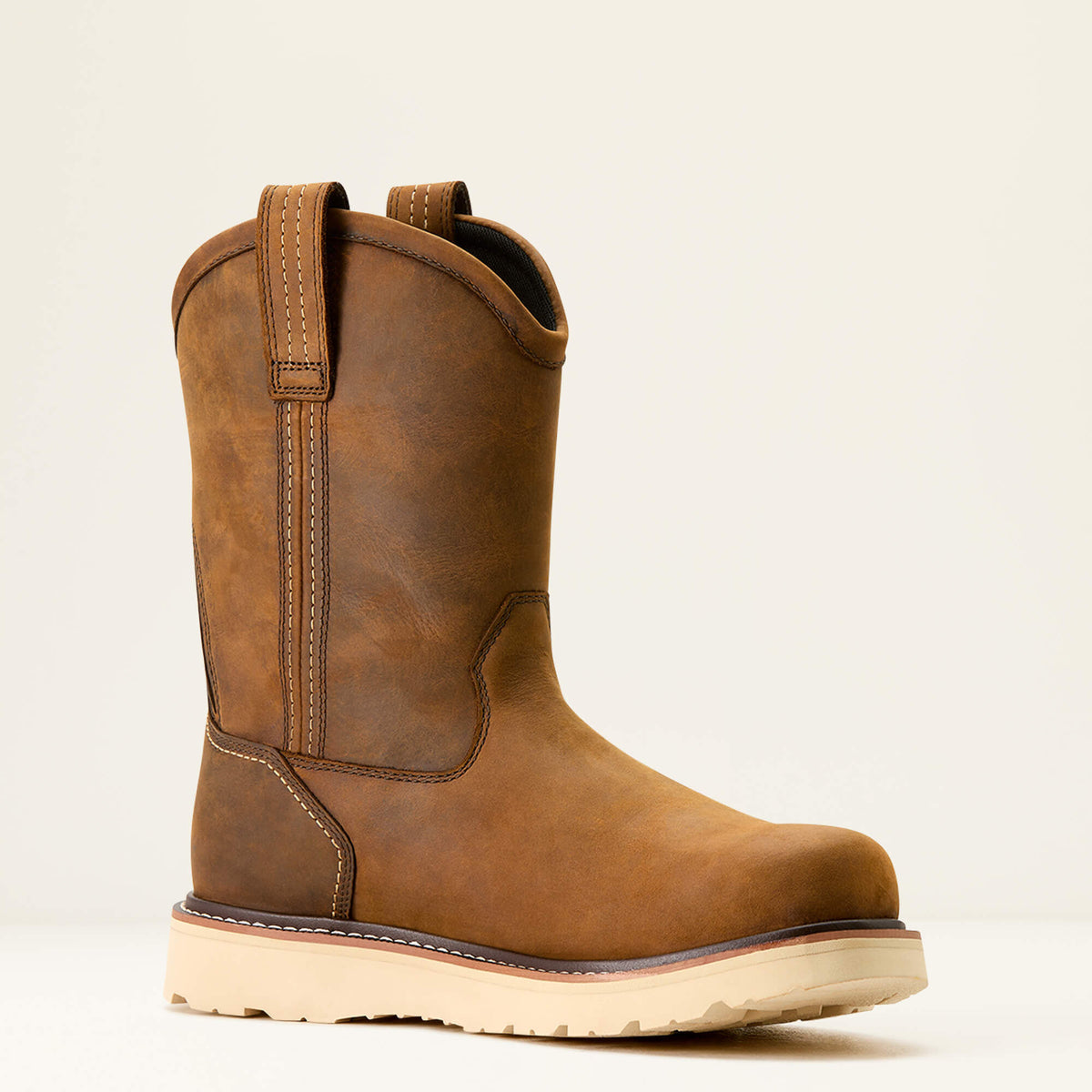 Rebar Wedge Pull-On Waterproof Work Boot - US 3966