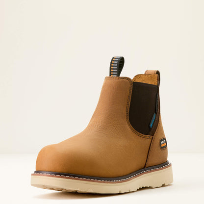 Rebar Wedge Chelsea Waterproof Composite Toe Work Boot - US 4781