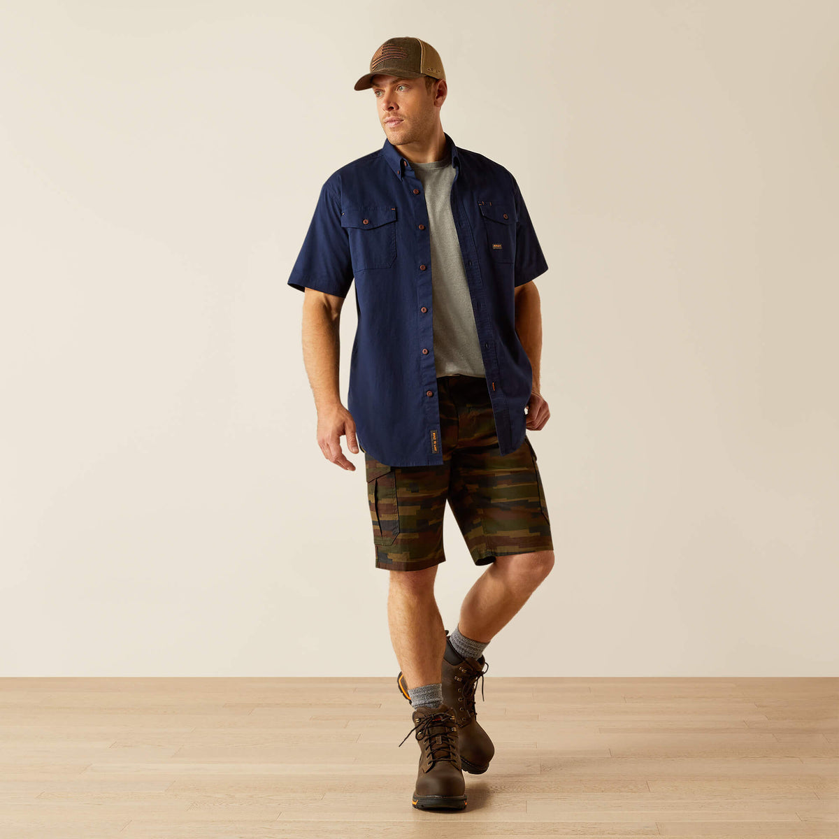 Rebar Made Tough DuraStretch Work Shirt - US 1858
