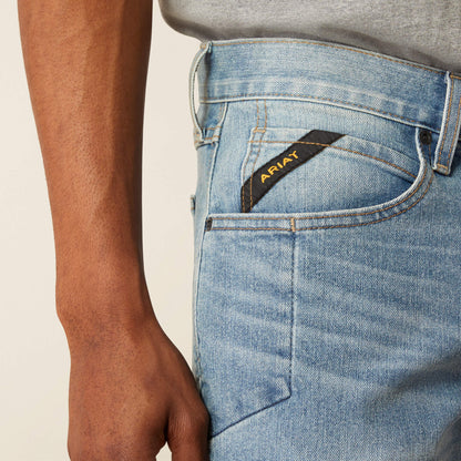 Rebar M4 Relaxed DuraStretch Basic Stackable Straight Leg Jean - US 2421