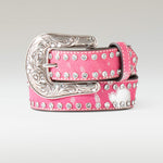 Acidwash Hair On Belt - US 6330