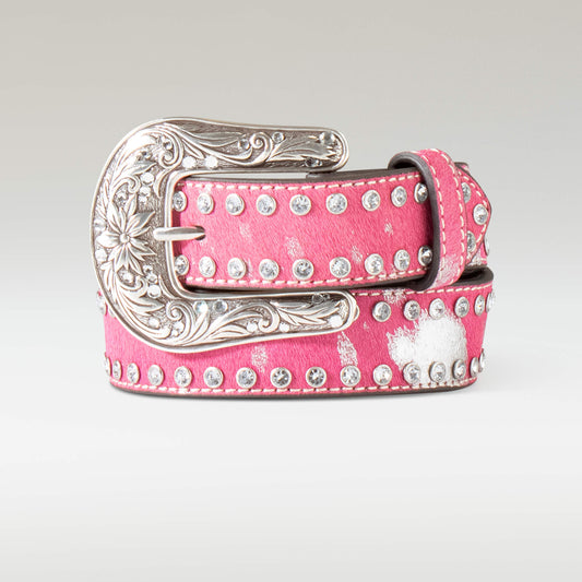 Acidwash Hair On Belt - US 6330