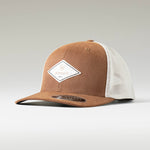 Diamond Leather Patch Cap - US 2753