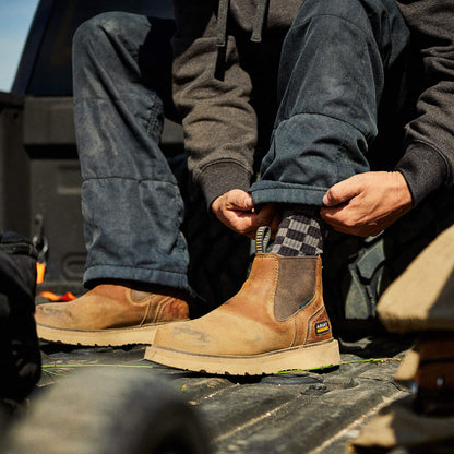 Rebar Wedge Chelsea Waterproof Work Boot - US 9701