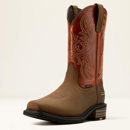 Ironside Square Toe Steel Toe Work Boot - US 6752