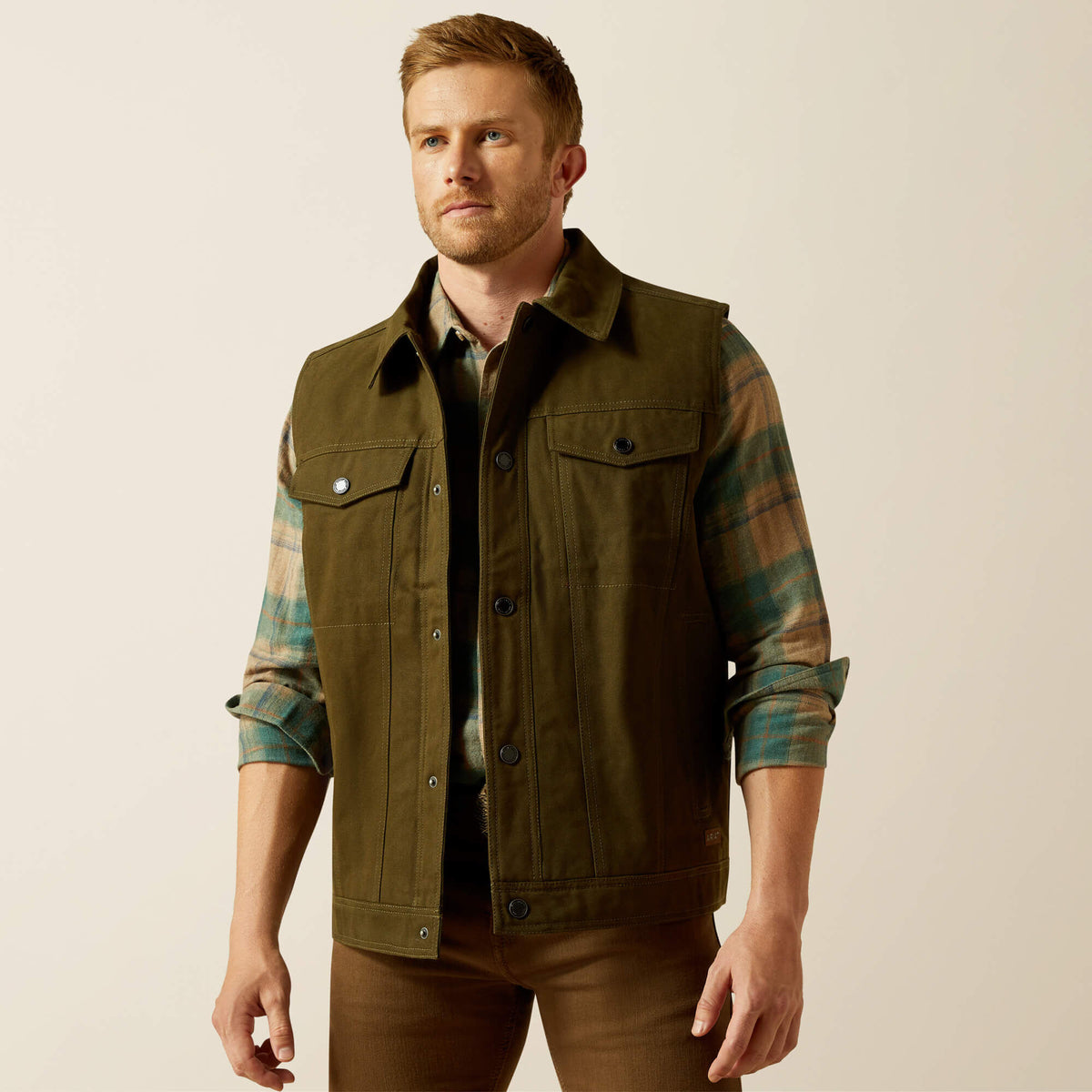 Canvas Rancher Vest - US 2436