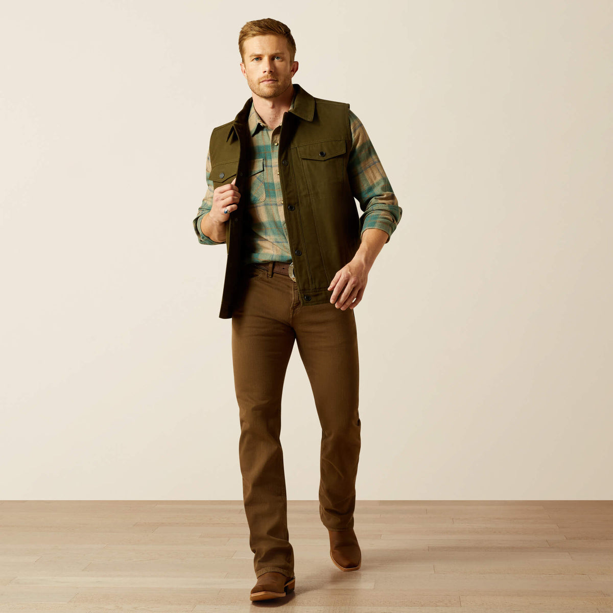 Canvas Rancher Vest - US 2436