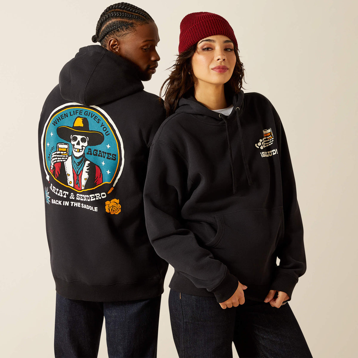Sendero When Life Gives You Agaves Hoodie - US 5025