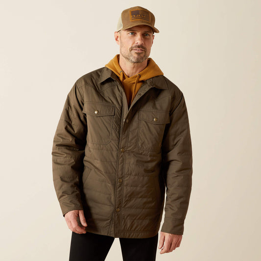Quilted Shirt Jacket - US 4822