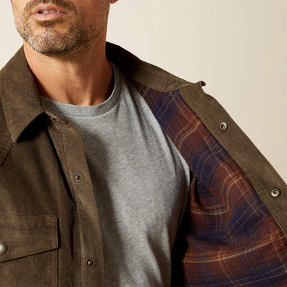 Retro Corduroy Shirt Jacket - US 8969