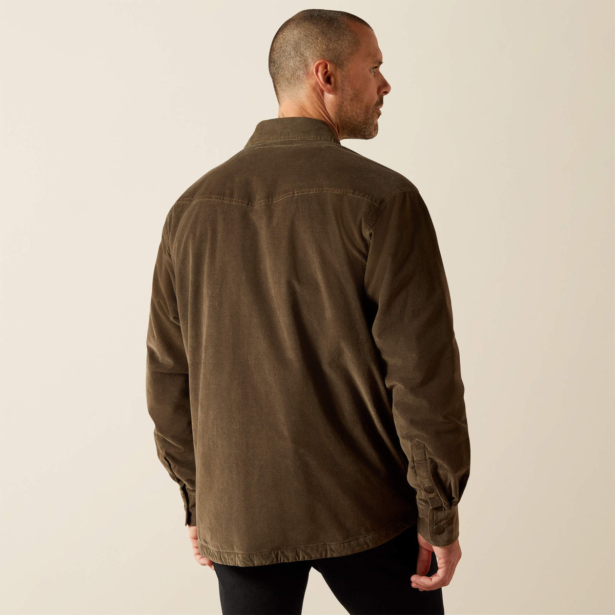 Retro Corduroy Shirt Jacket - US 8969