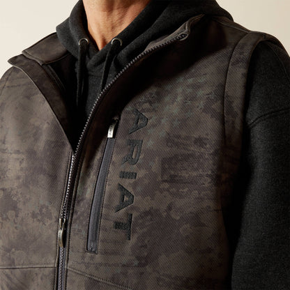 Patriot Flag Softshell Vest - US 8273