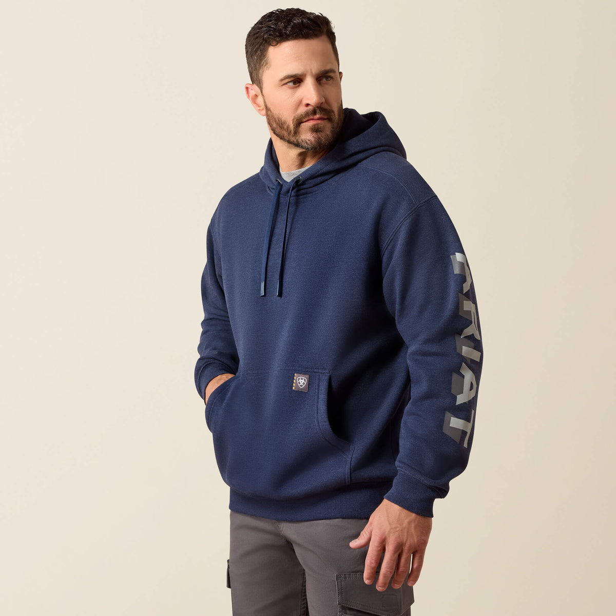 Rebar Lightweight Logo Hoodie - US 5431
