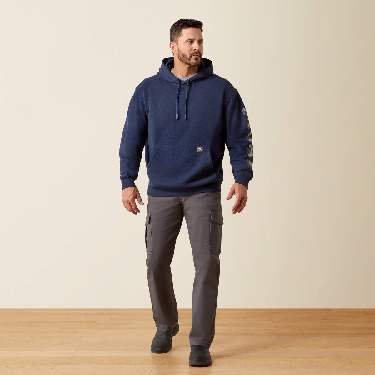 Rebar Lightweight Logo Hoodie - US 5431
