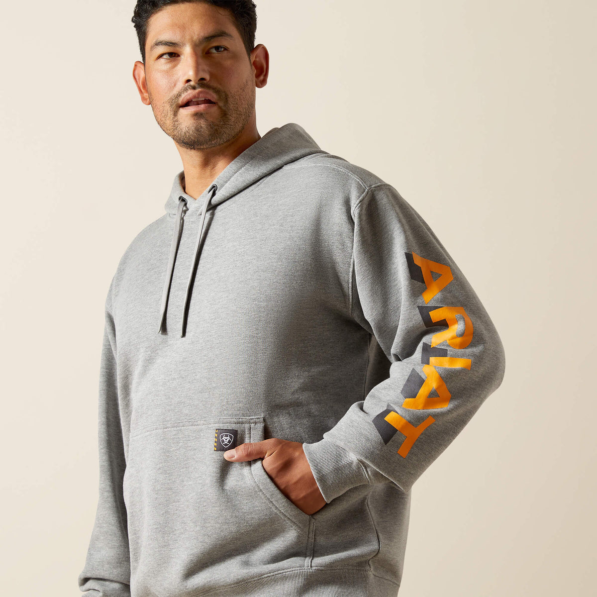 Rebar Lightweight Logo Hoodie - US 9372