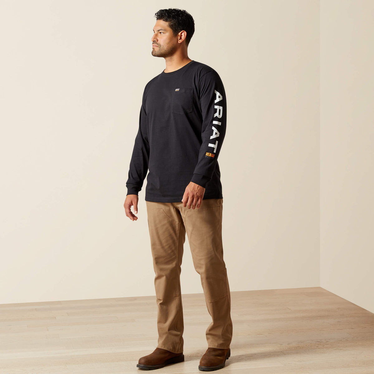 Rebar Cotton Strong Standard Logo Pocket T-Shirt - US 7257