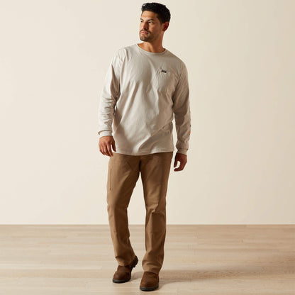 Rebar Cotton Strong Standard Logo Pocket T-Shirt - US 8527