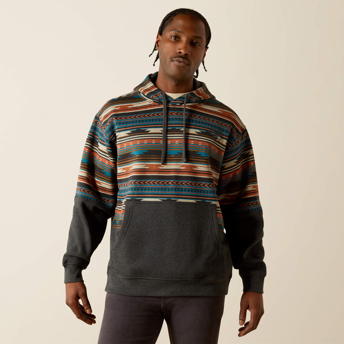 Color Block Hoodie - US 1687