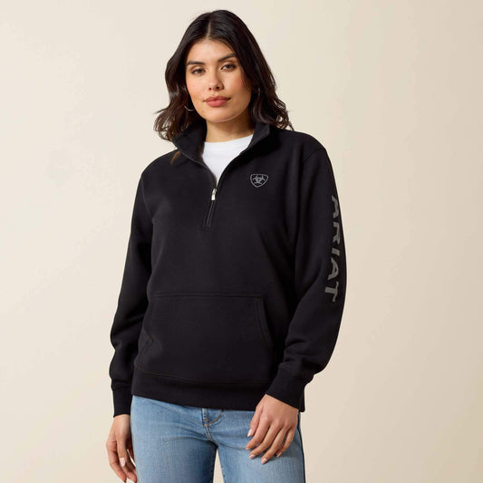 Foundation Logo 1/2 Zip Sweatshirt - US 4131