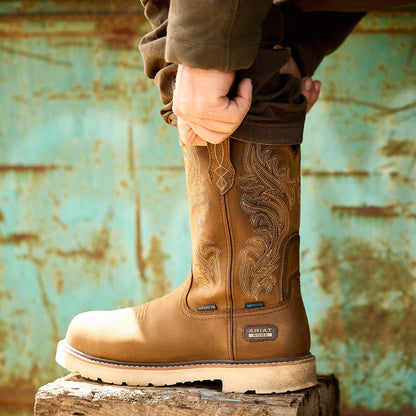 Activator Argo Waterproof Round Toe Composite Toe Work Boot - US 6462