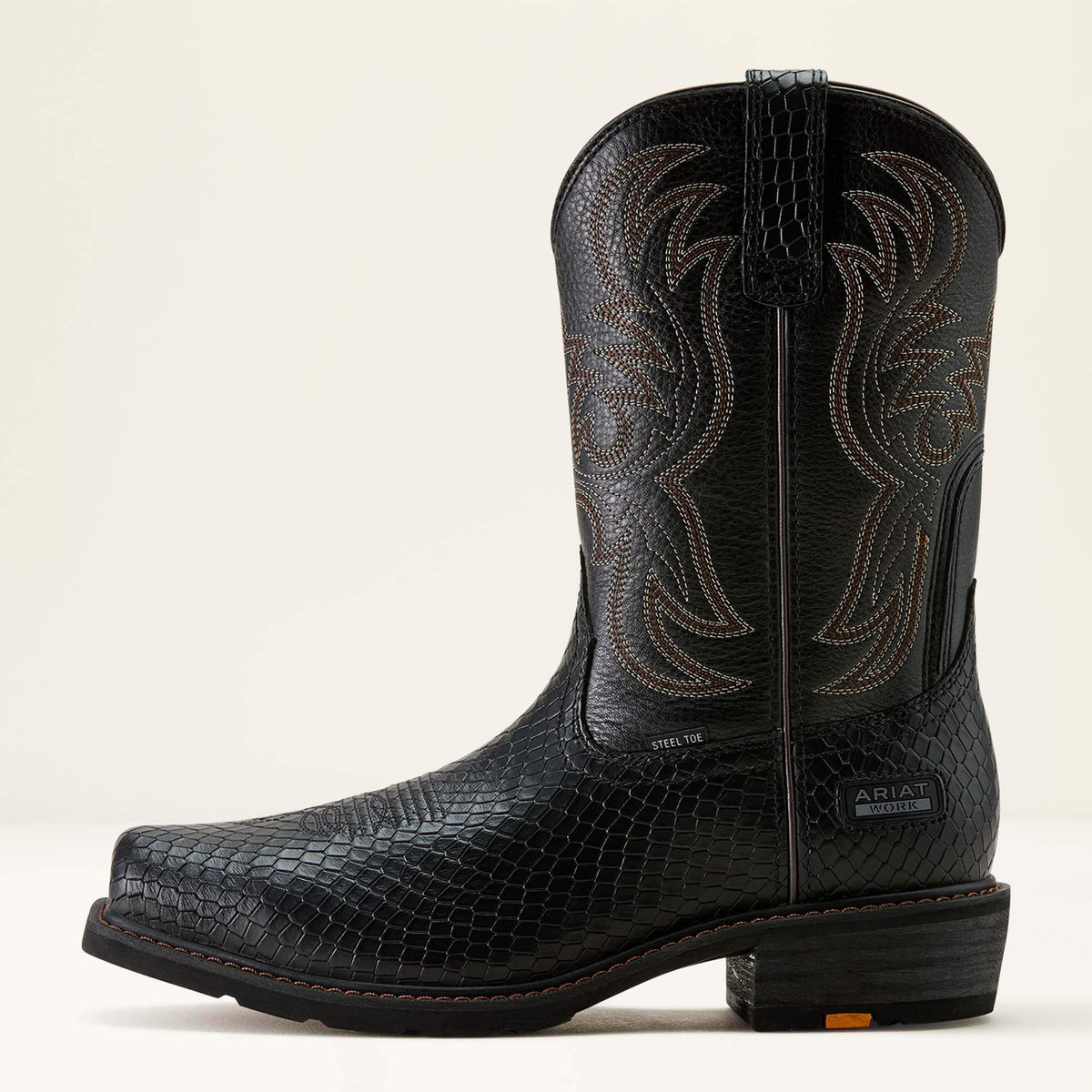 Ironside Square Toe Steel Toe Work Boot - US 2060