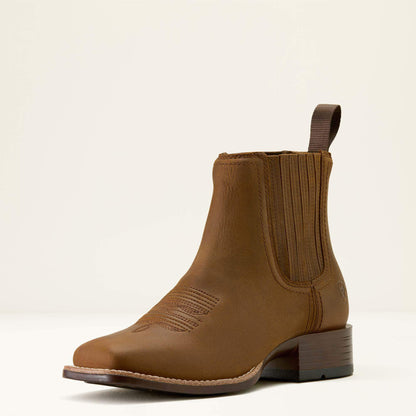 Booker Chelsea Wide Square Toe Western Boot - US 3450