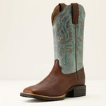 Hybrid Ranchwork Wide Square Toe Western Boot - US 5580