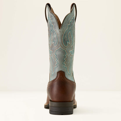 Hybrid Ranchwork Wide Square Toe Western Boot - US 5580